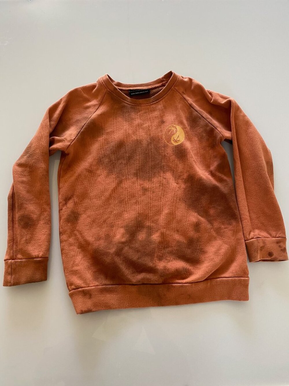 TIny Whales Sweatshirt Cotton size 7Y